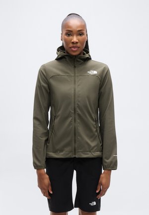 NIMBLE HOODIE 2 - Õuejope - new taupe green