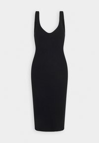 Gina Tricot Pouzdrové šaty - black