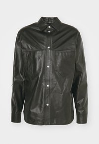 FRINGED SHIRT UNISEX - Shirt - black