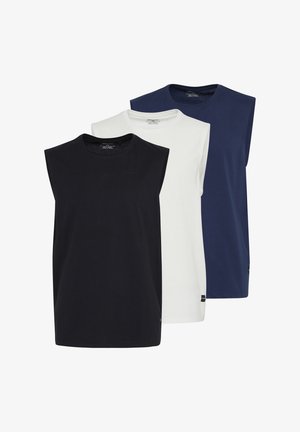 Blend BHTANK 3 PACK - Top - blackwhite dress blues