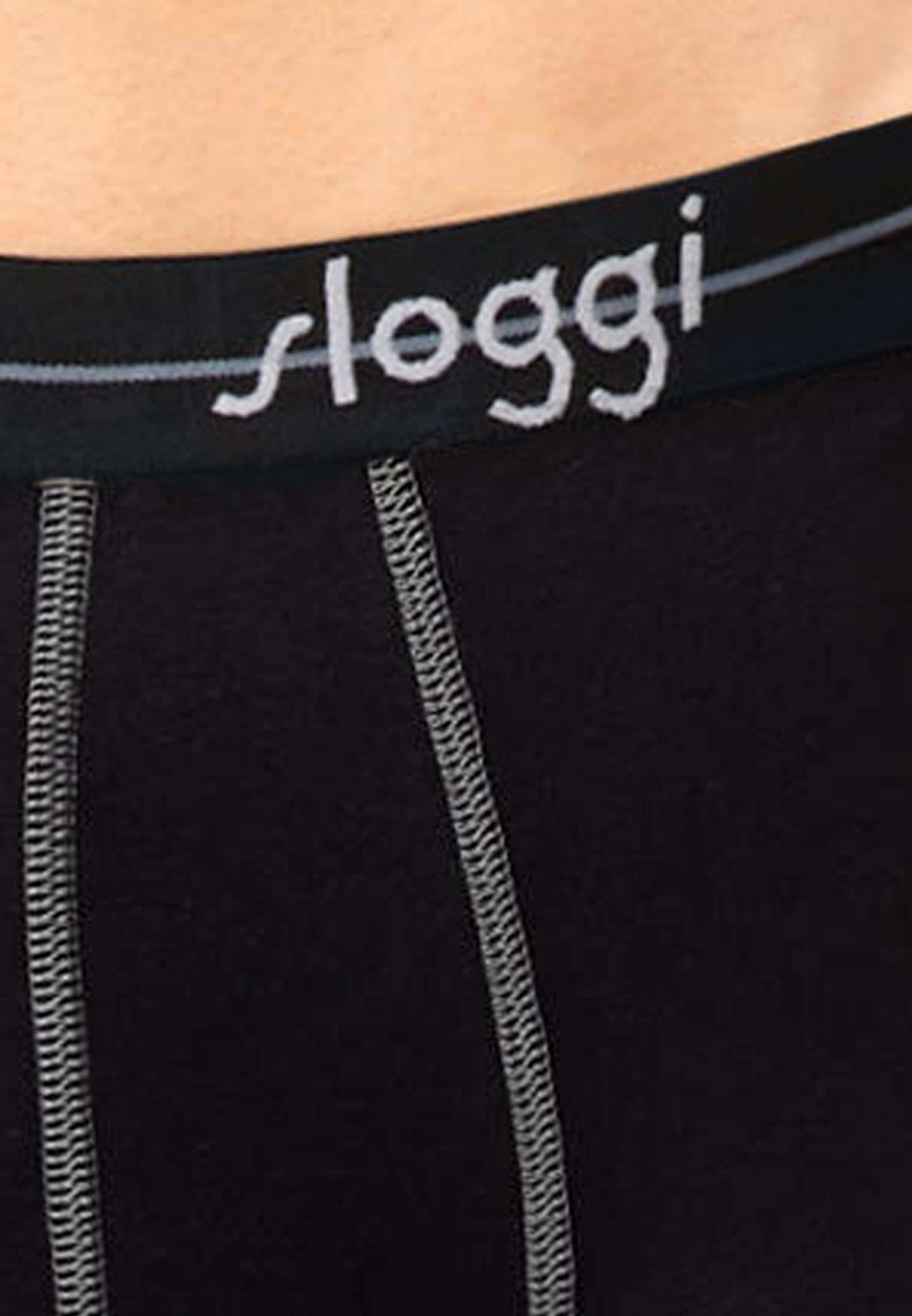 Sloggi Boxer Uomo In Cotone Morbido - Nero, Taglia M - Comodità Tutto Il Giorno