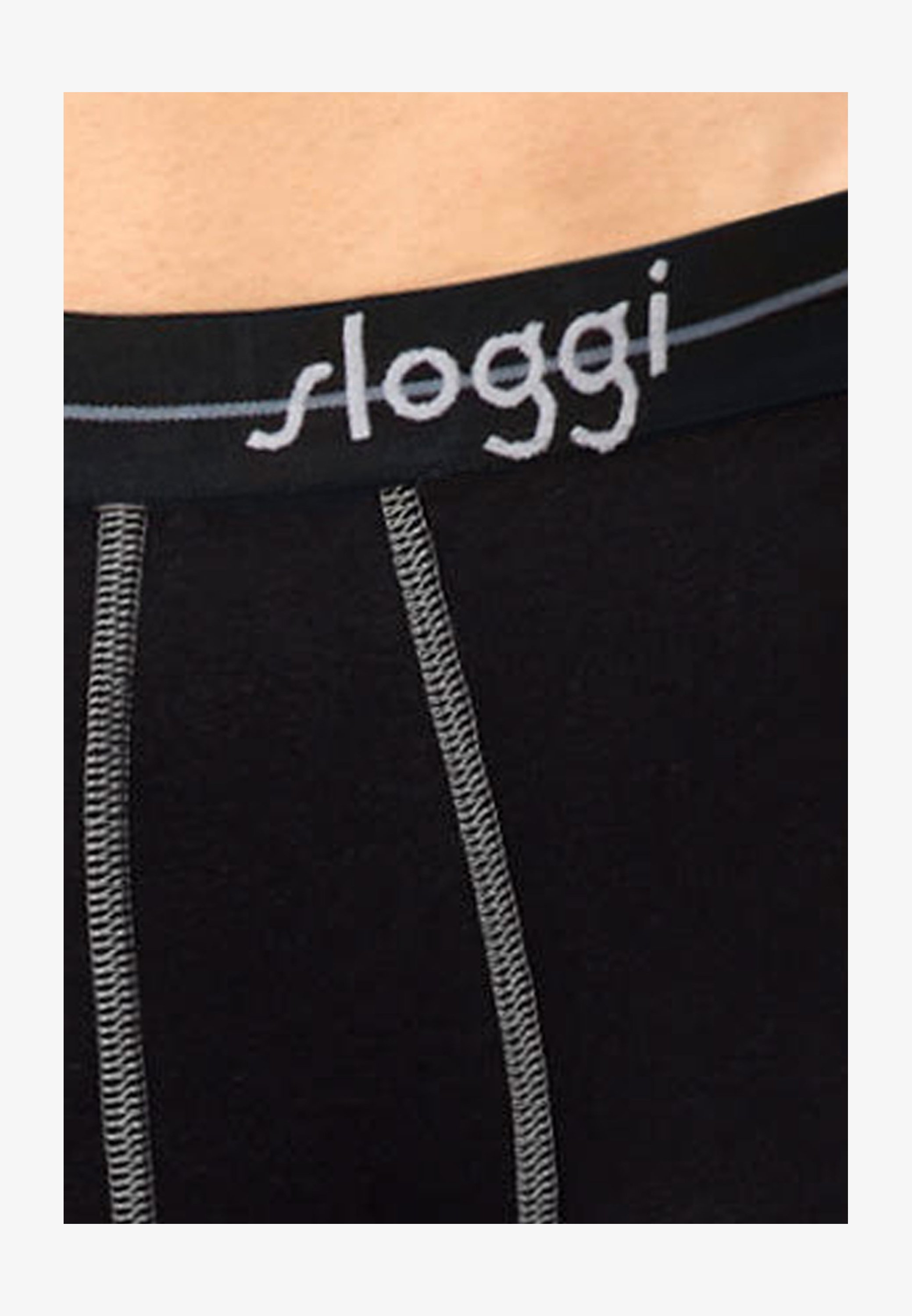 Sloggi Boxer Uomo In Cotone Morbido - Nero, Taglia M - Comodità Tutto Il Giorno