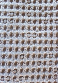 The Organic Company WELLNESS BIG WAFFLE - Prosop de plajă - dusty