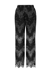 PCRINNE HW STRAIGHT  - Hlače - black