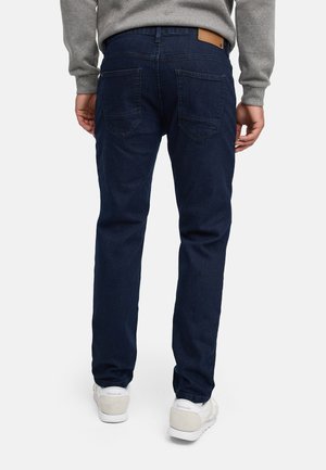 INDICODE JEANS STRETCH - Straight leg -farkut - dark-blue