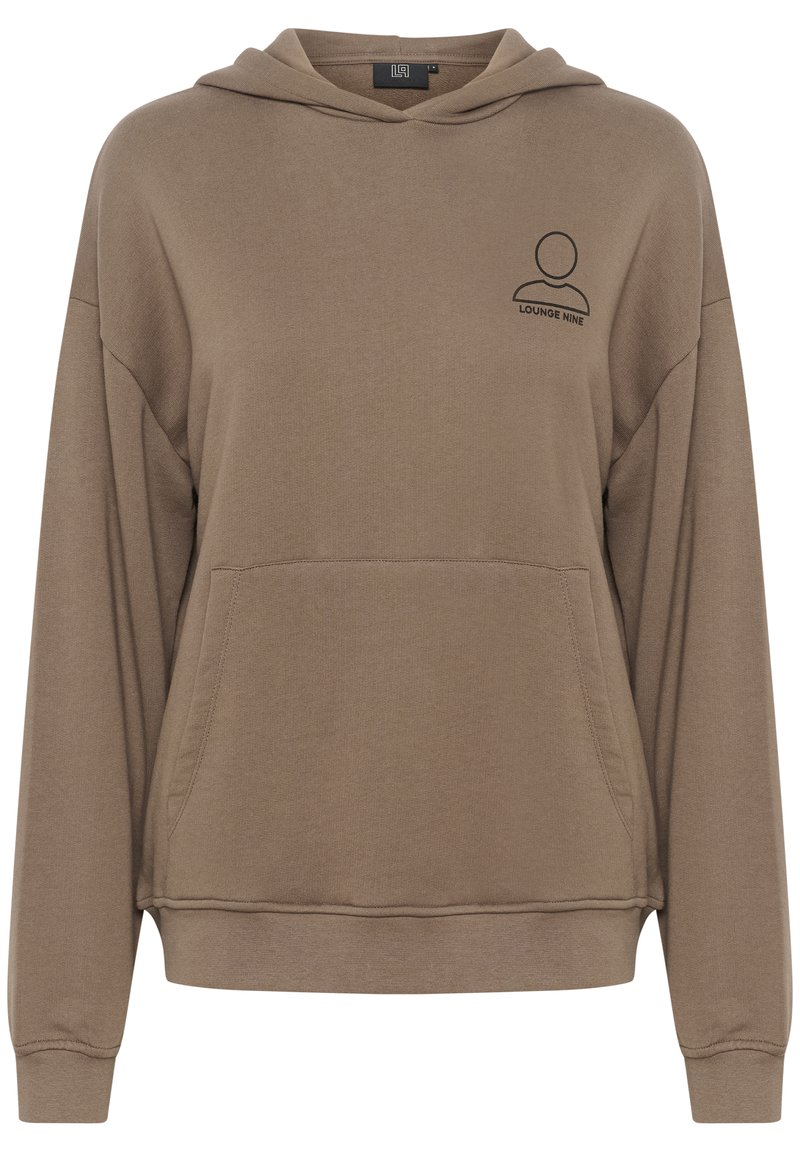 Lounge Nine Hoodie grijs