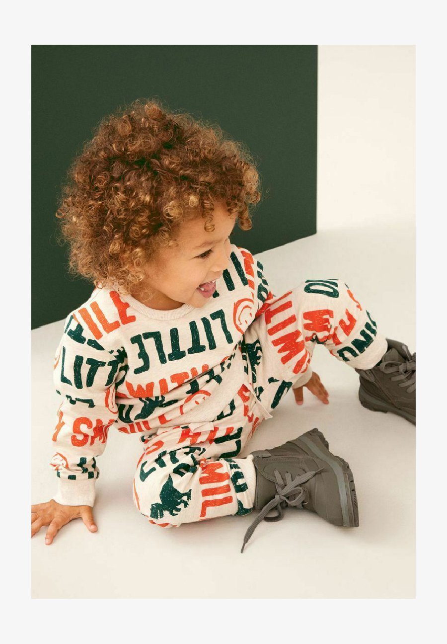 NAME IT NMFKATHY Pantaloni Della Tuta Bambina - Peyote Melange, Morbido Cotone