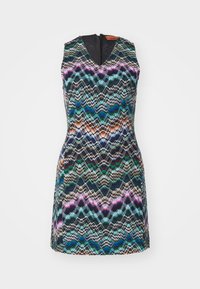 SLEEVELESS SHORT DRESS - Robe de jour - multicolor/green/orange/blue/pink