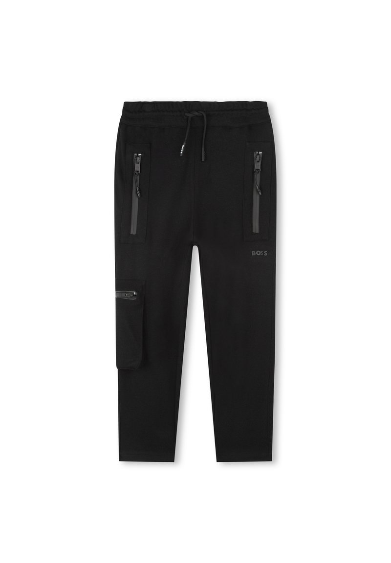 BOSS Kidswear Trainingsbroek zwart BOSS Kidswear Trainingsbroek zwart