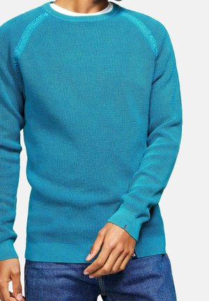 Sweatshirt - turquoise