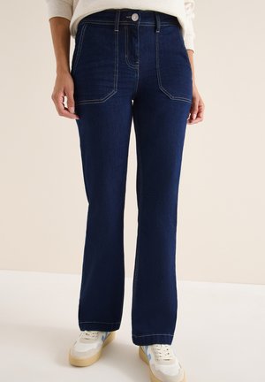 Bootcut-farkut - blau