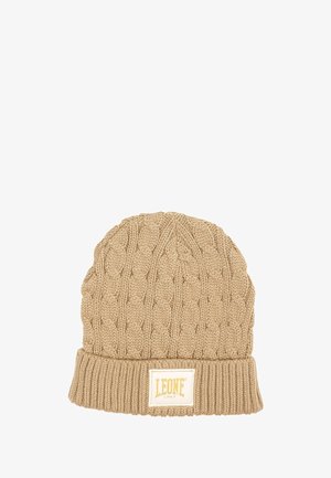 LEONE 1947, WOMAN KNITTED CAPS - Gorro - ginger root mel.