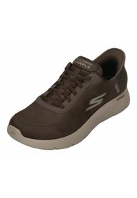 Skechers GO WALK FLEX HANDS UP - Sneakers basse - brown