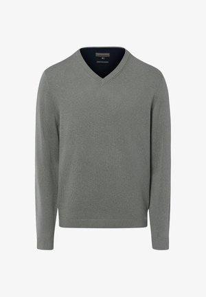 FINSHLEY & HARDING, FINSHLEY & HARDING PULLOVER - Strickpullover - grau