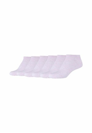 6 PACK SNEAKER - Calze - rosé melange