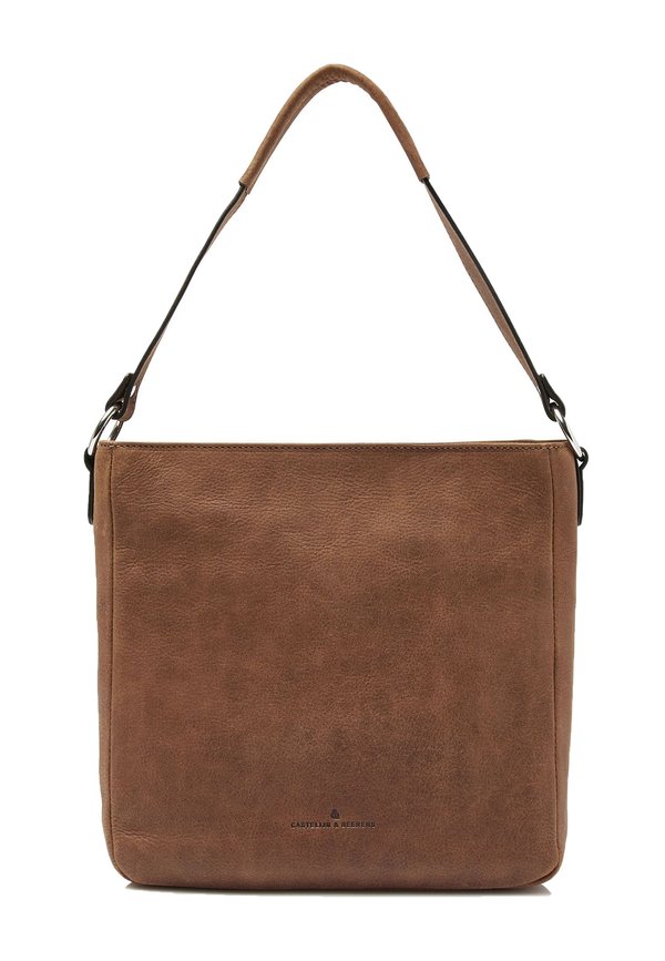 Umhängetasche - cognac