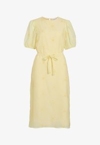 VILA VIHILMA 2/4 MIDI DRESS Vestito casual pale banana/giallo