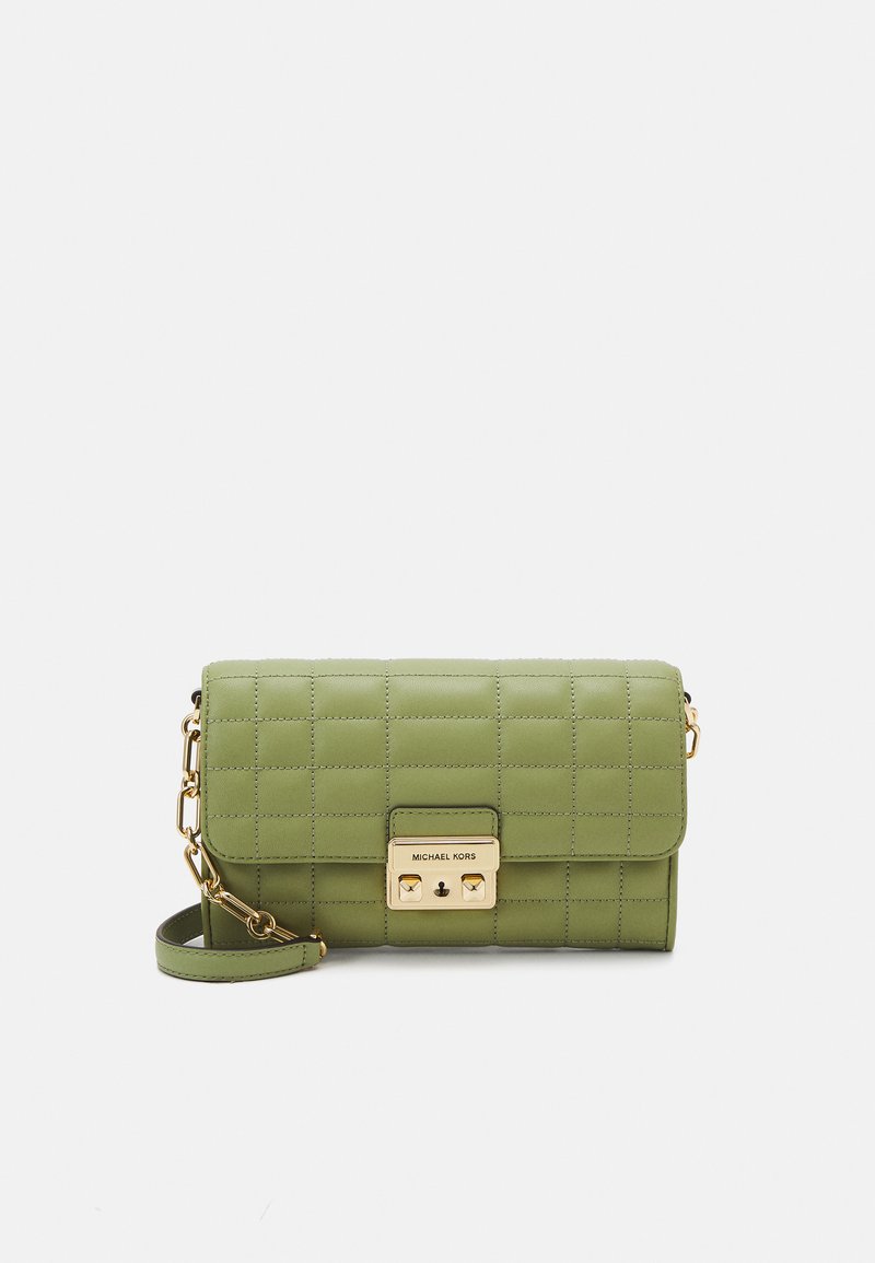 MICHAEL Michael Kors TRIBECA - Keresztpántos táska - light sage