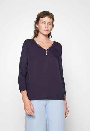 TOM TAILOR Μπλούζα με μακριά μανίκια - navy midnight blue