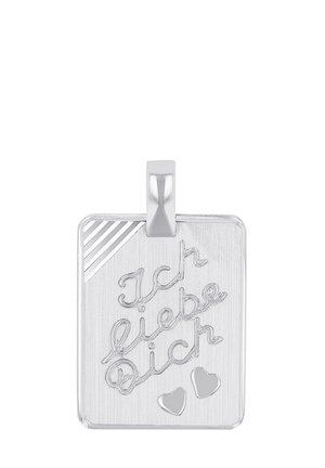 ICH LIEBE DICH - Colgante - silberfarben