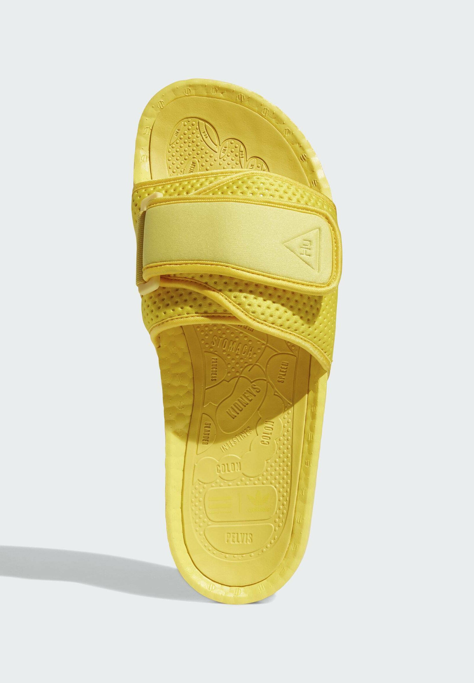 adidas Originals PHARRELL WILLIAMS CHANCLETAS - Pantolette flach -  gold/goldfarben - Zalando.de