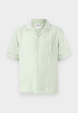 CLOSED SHORT SLEEVED SHIRT - Chemise - bud green