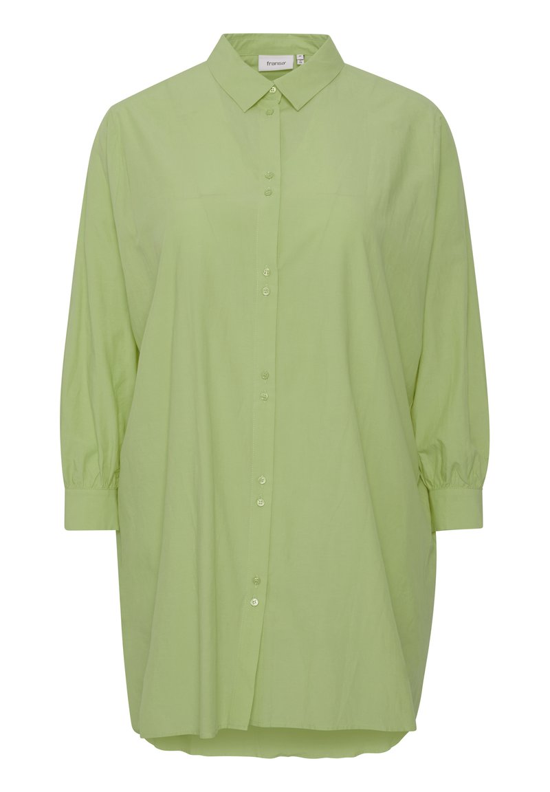 Fransa Overhemdblouse wintergroen