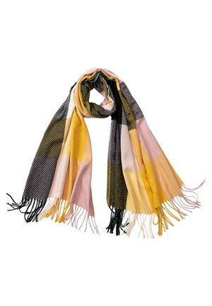 Écharpe Femme Unie Jaune - Neuf (sans étiquette) - Marque Générique