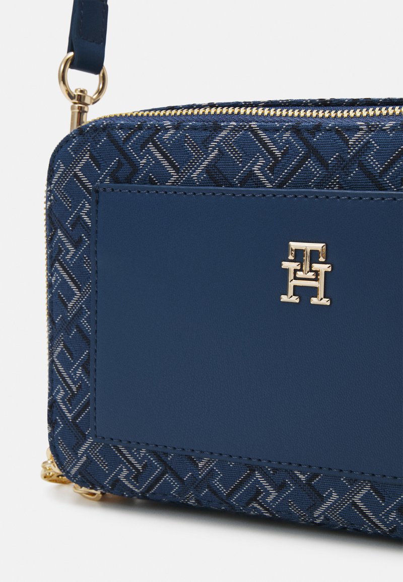 Tommy Hilfiger DISTINCT - Umhängetasche - fossil blue/blau 