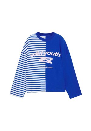 PRINTED - Hosszú ujjú felső - royal blue