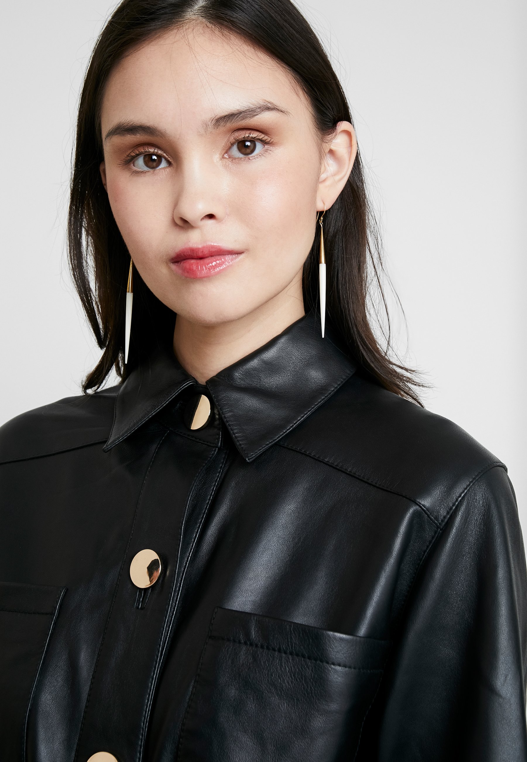 SCILLA Skinnjakke black SCILLA Skinnjakke black