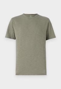 LIVED CURVED HEM - Basic T-shirt - mesculen green