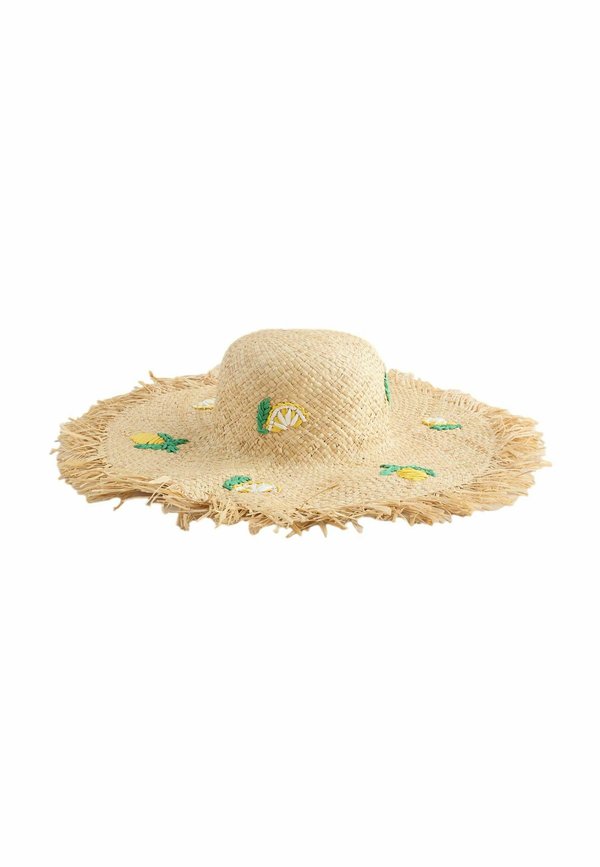 Hut - lemon applique