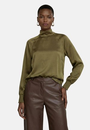 zero, Bluse - fir green