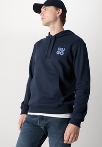 HUGO DIMONIHOOD - Felpa - dark blue