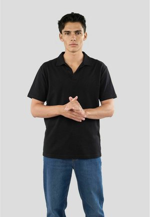 NELSON - Poloshirts - black