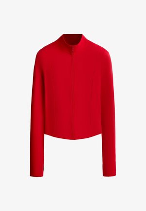OYSHO, SHORT LIGHT TOUCH TECHNICAL JACKET - Tréningová bunda - strong red