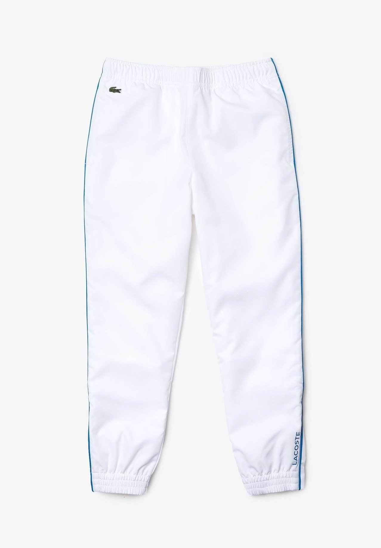 Lacoste Sport Tennis Unisex Jogginghose Blanc Bleu Weiss Zalando De