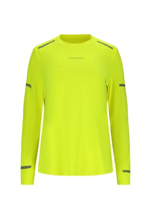 Endurance, LANGARMSHIRT AILEY - Long sleeved top - safety yellow