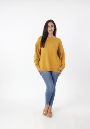 Pullover - senfgelb