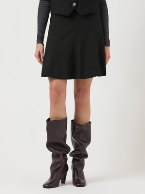 YASRIU - A-linjainen hame - black