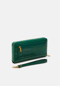 Guess LAUREL LARGE ZIP AROUND - Punge - emerald