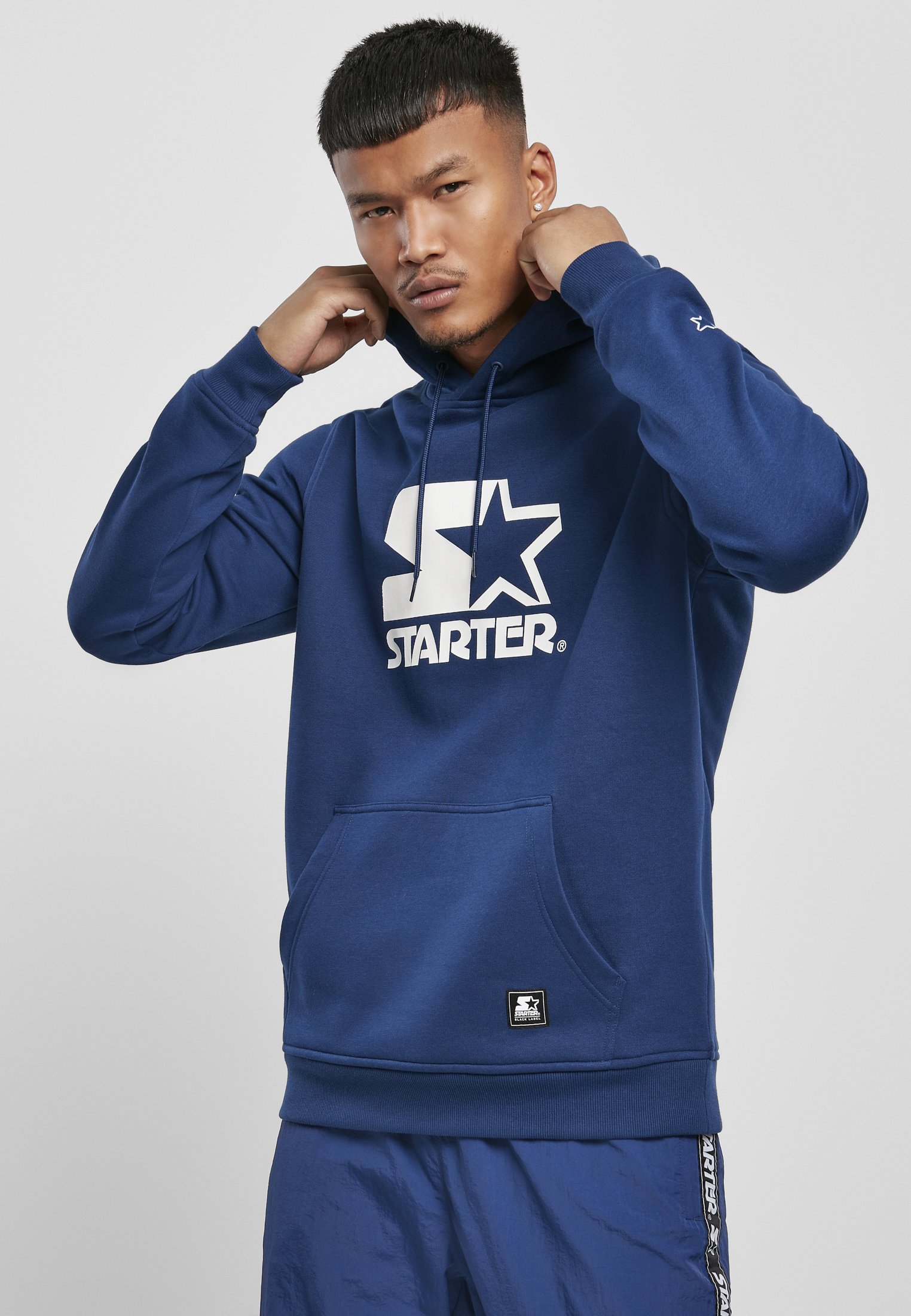 Starter THE CLASSIC LOGO - Sweat à capuche - blue night/bleu - ZALANDO.FR