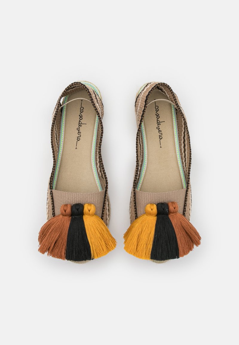Casa de Vera COZUMEL Alpargatas - bronce/mostaza/bronce - Zalando.es