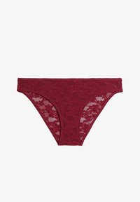 Selected, burgundy floral