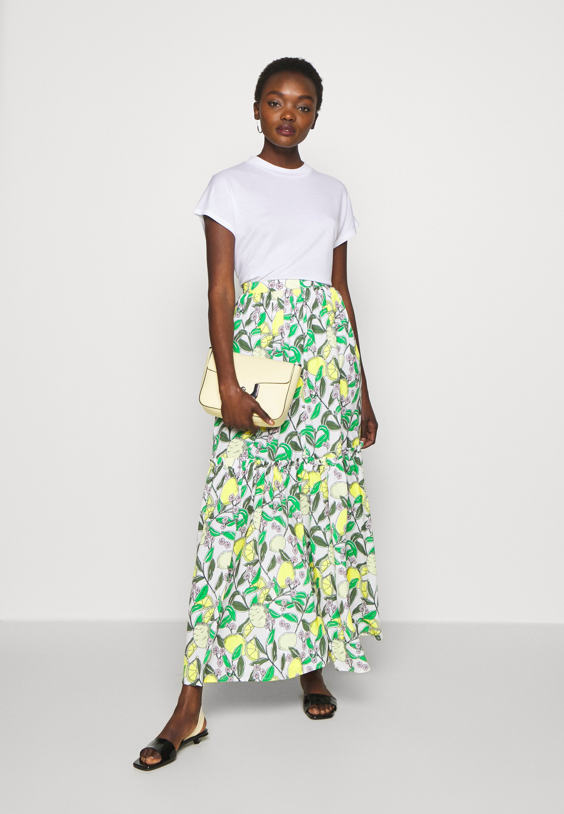 TWINSET Maxiskjørt lemon Zalando.no TWINSET Maxiskjørt - lemon