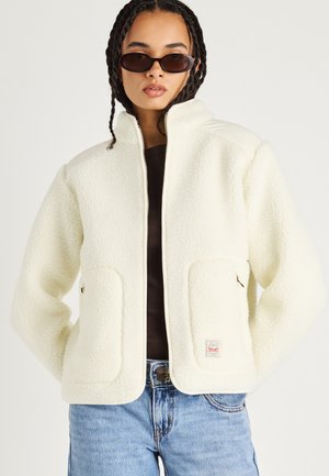 SIENNA SHERPA JACKET - Fleecejakke - whisper white