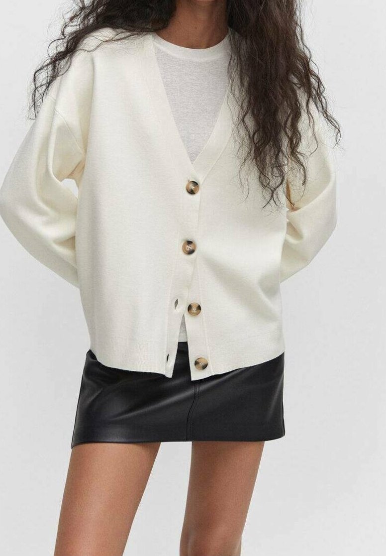 Mango Strickjacke - off-white
