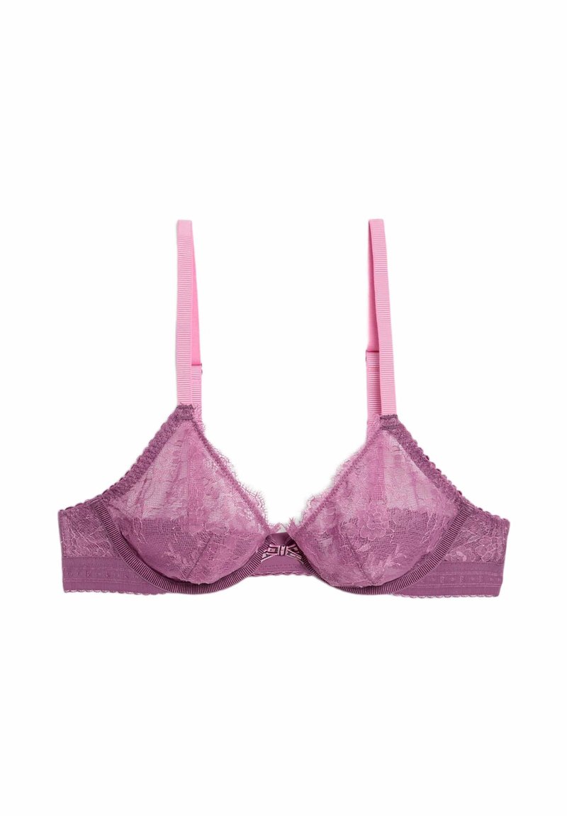 Marks & Spencer ANNA - Beugel BH - dark pink/gemêleerd donkerroze ...