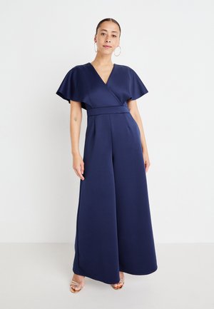 WEDDING BETTY WRAP - Jumpsuit - navy blue